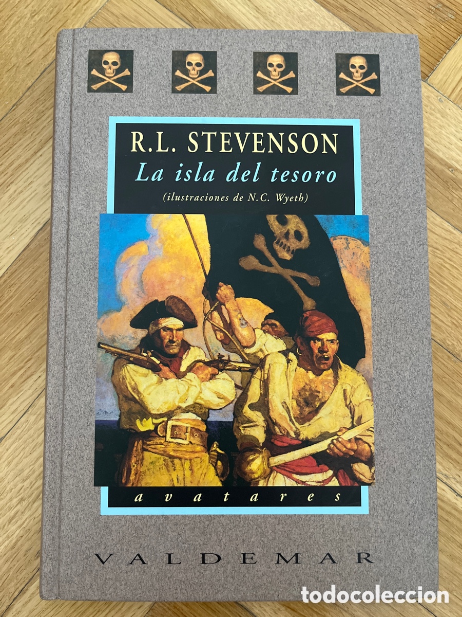Libros de segunda mano: La isla del tesoro. RL Stevenson. Valdemar Avatares 1&ordf; edici&oacute;n - Foto 1