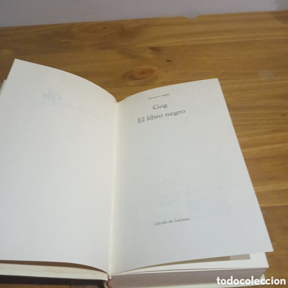 Libros de segunda mano: Gog el libro negro. C&iacute;rculo de lectores - Foto 2
