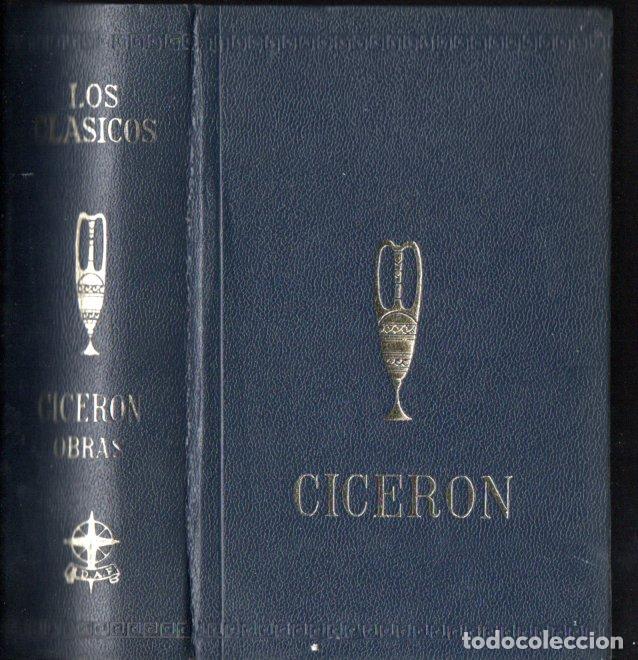 Libros de segunda mano: CICERON . OBRAS (CLASICOS EDAF, 1967) - Foto 1