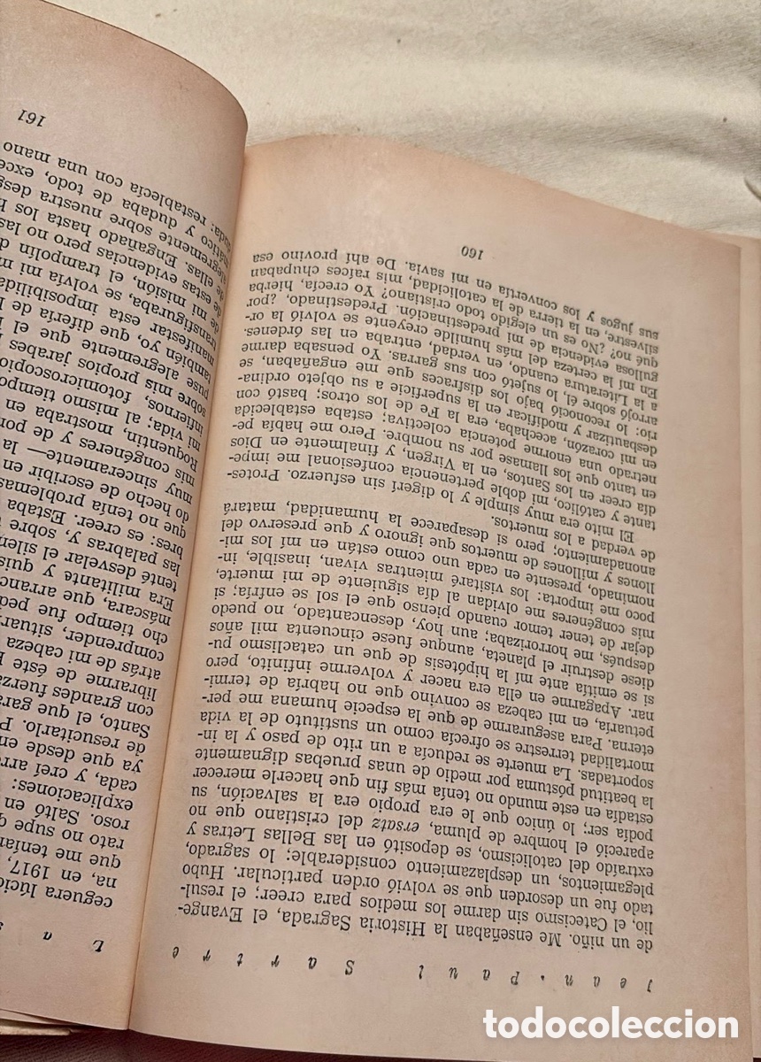 Libros de segunda mano: &ldquo;Las palabras &ldquo; Sartre - Foto 3