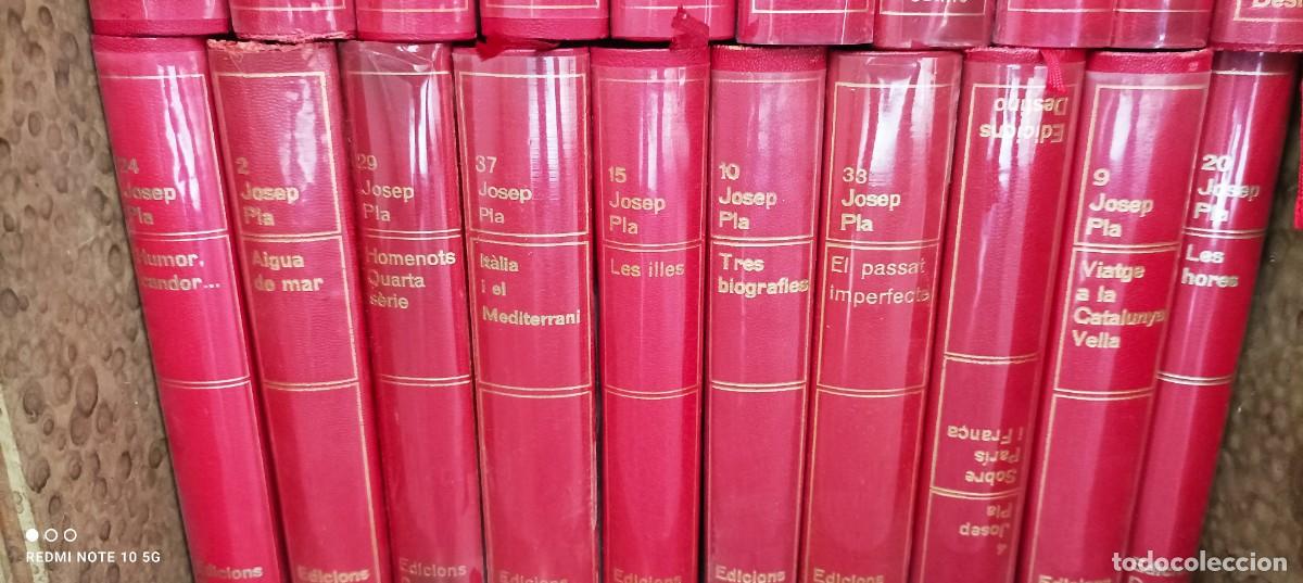 Libros de segunda mano: OBRA COMPLETA 40 VOLUMENES DE JOSEP PLA - Foto 3