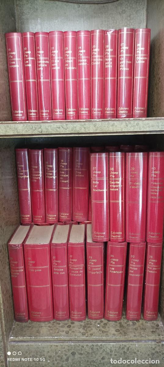 Libros de segunda mano: OBRA COMPLETA 40 VOLUMENES DE JOSEP PLA - Foto 4