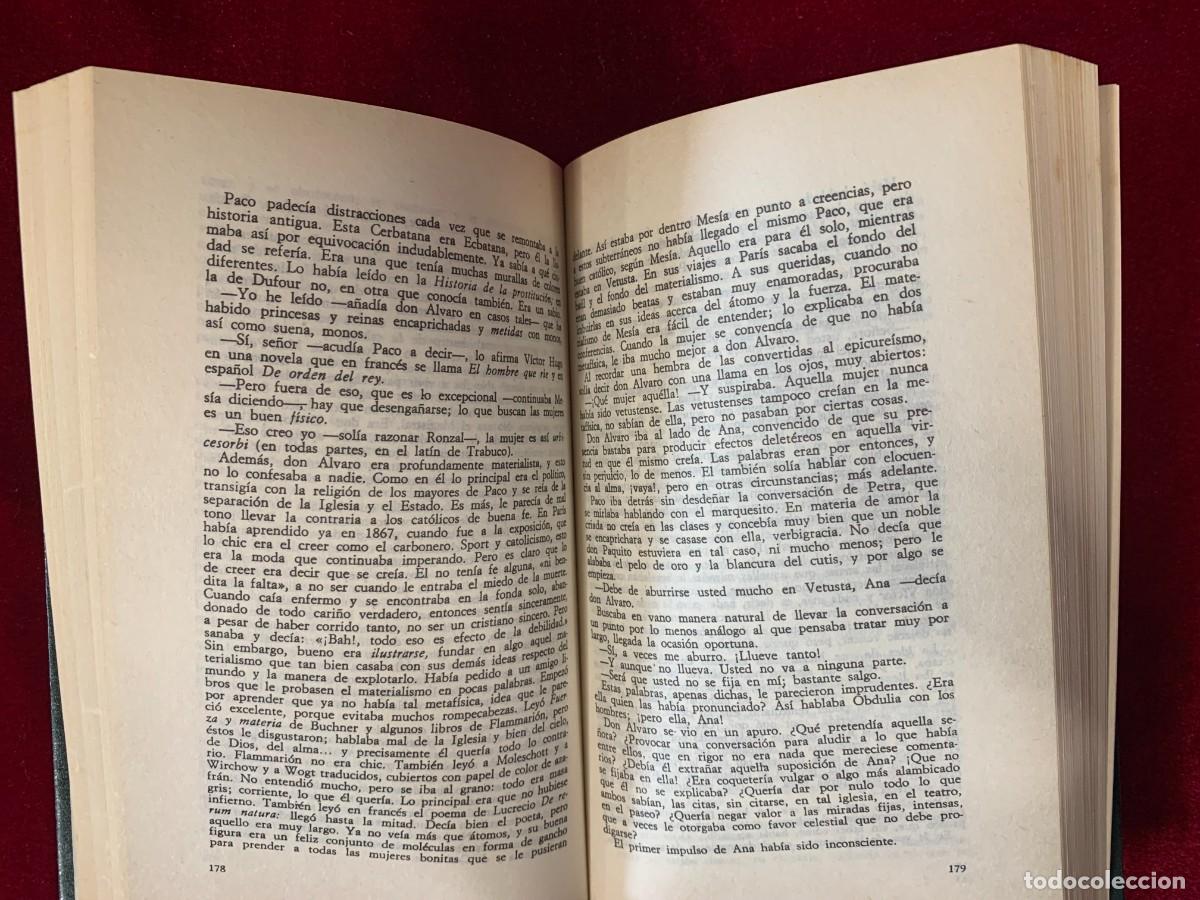 Libros de segunda mano: LIBROS; LA REGENTA - LEOPOLDO ALAS &rdquo;CLAR&Iacute;N&rdquo; - Foto 3