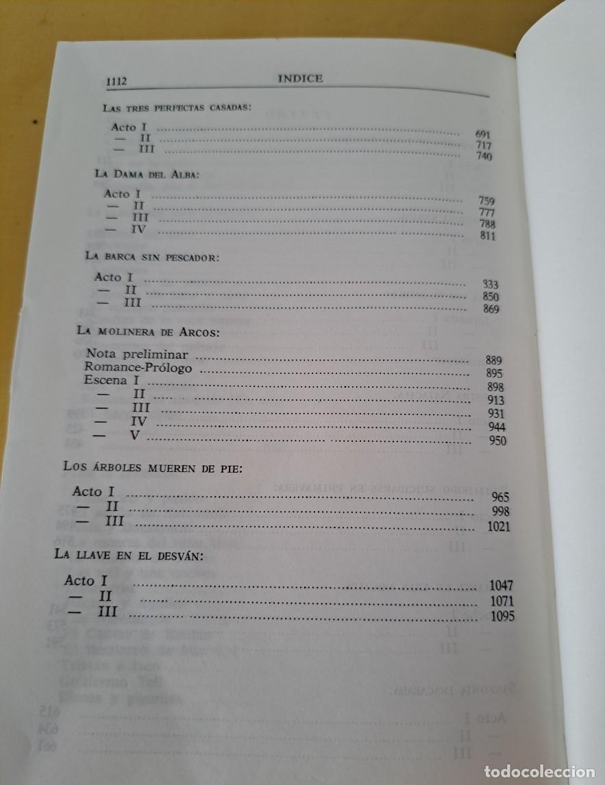 Libros de segunda mano: ALEJANDRO CASONA - OBRAS COMPLETAS (2 TOMOS) - AGUILAR 1977 - Foto 8