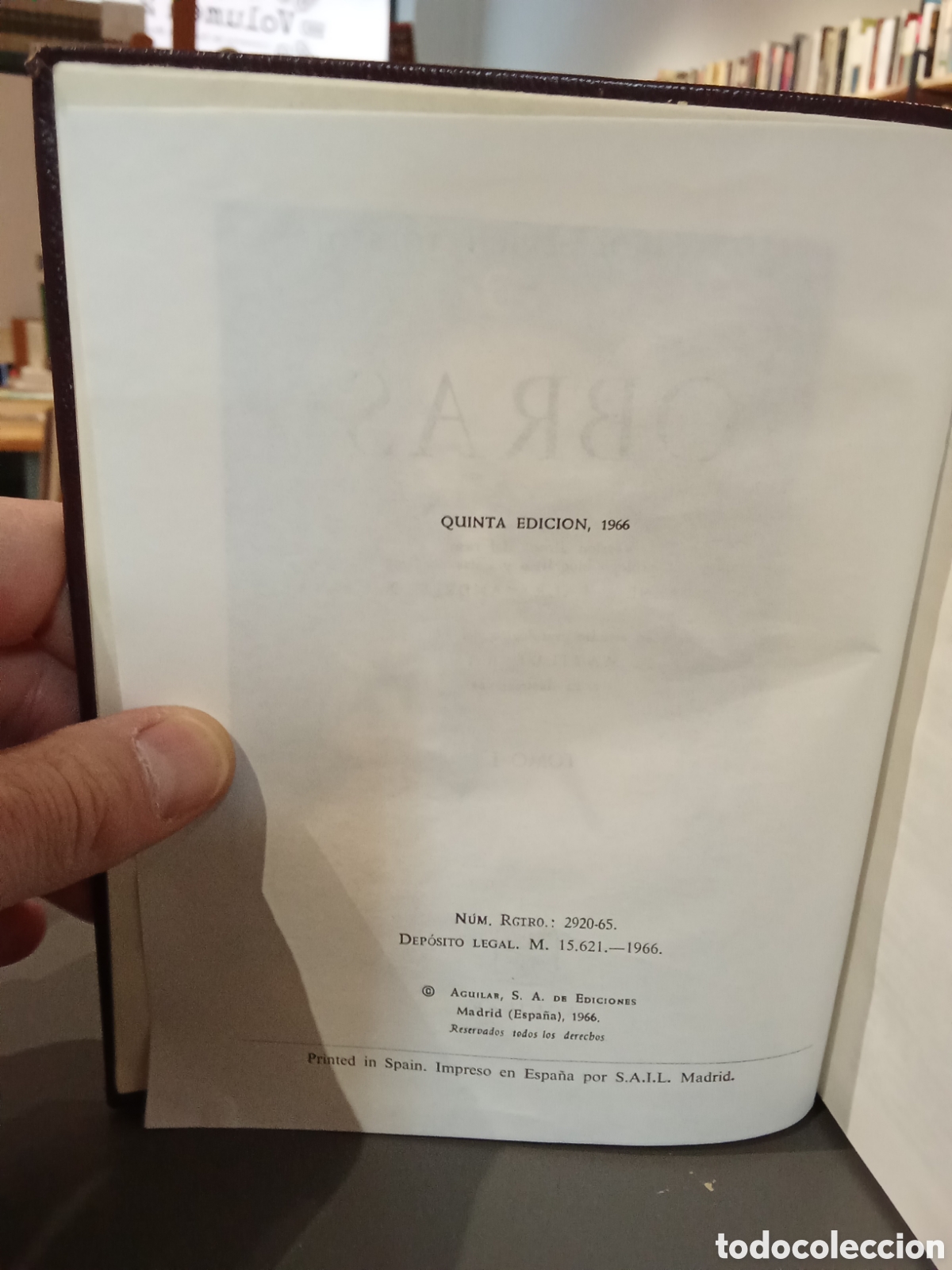 Libros de segunda mano: Obras I - Leon Tolstoi - Aguilar - 1966 - Foto 3