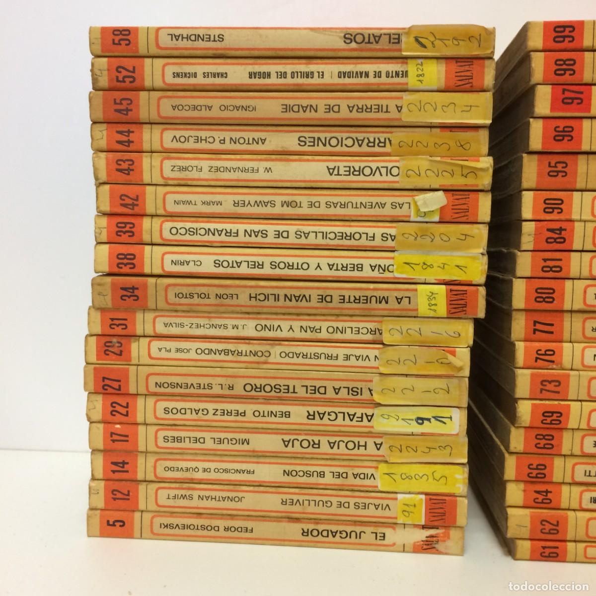 Libros de segunda mano: Libros: Lote de 44 n&uacute;meros de Biblioteca Basica Salvat - Foto 2