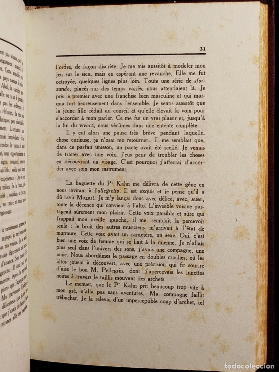 Libros de segunda mano: 1947. Dedicatoria del autor. La nuit dOrage. Georges Duhamel. - Foto 6