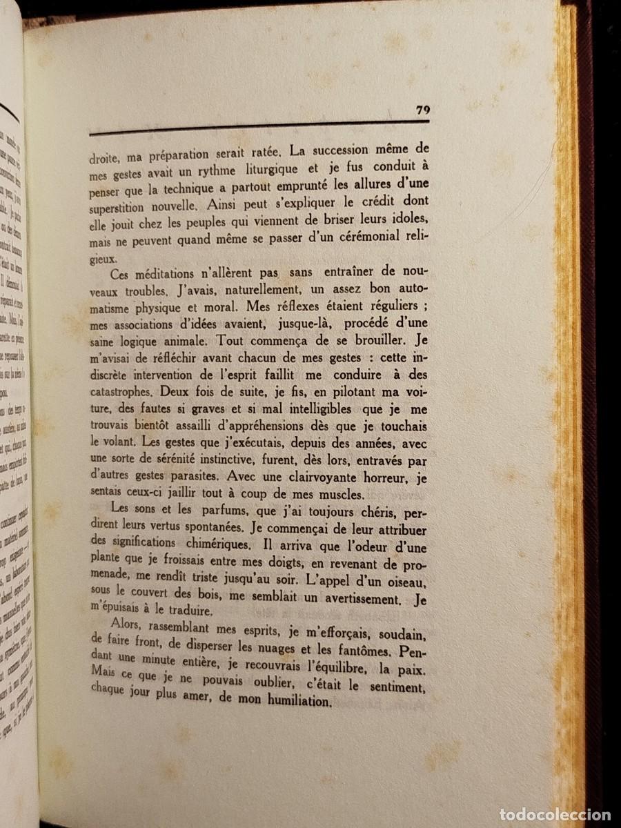 Libros de segunda mano: 1947. Dedicatoria del autor. La nuit dOrage. Georges Duhamel. - Foto 7