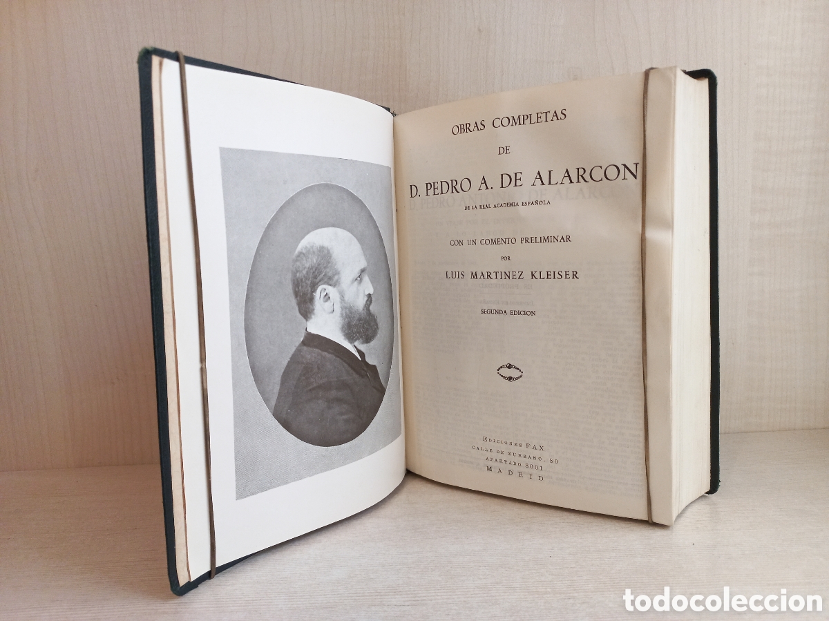 Libros de segunda mano: Obras Completas Pedro Antonio de Alarc&oacute;n. Ediciones Fax, 1954. - Foto 5