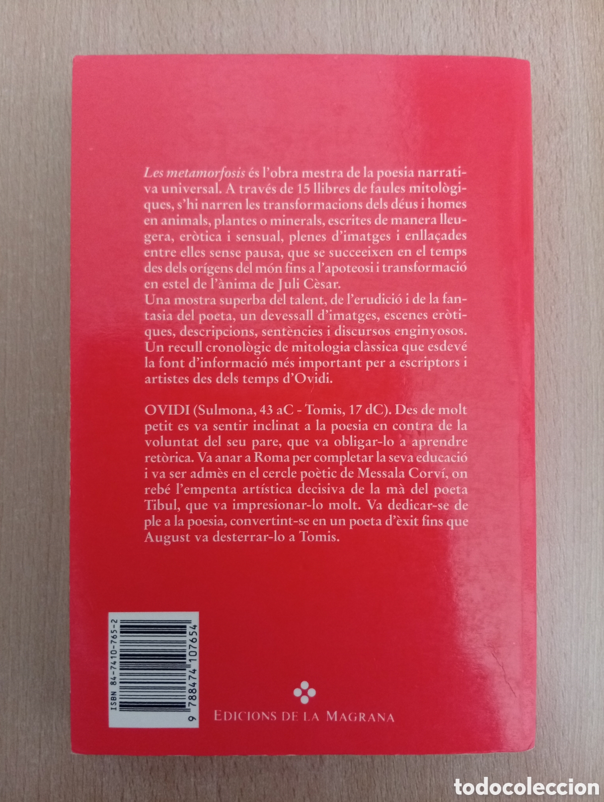 Libros de segunda mano: LES METAMORFOSIS I-VI. Ovidi - Foto 2