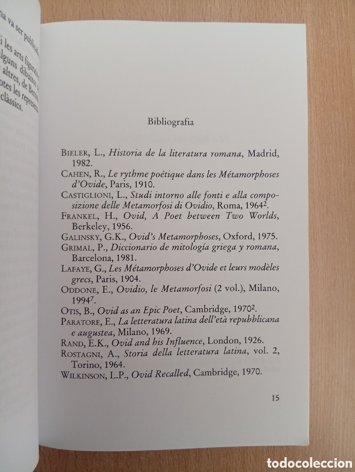 Libros de segunda mano: LES METAMORFOSIS I-VI. Ovidi - Foto 8