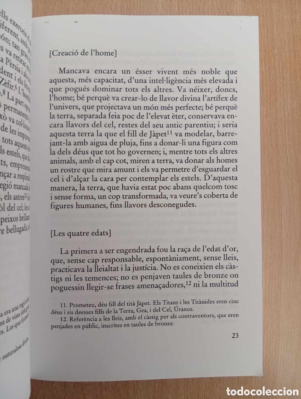 Libros de segunda mano: LES METAMORFOSIS I-VI. Ovidi - Foto 13