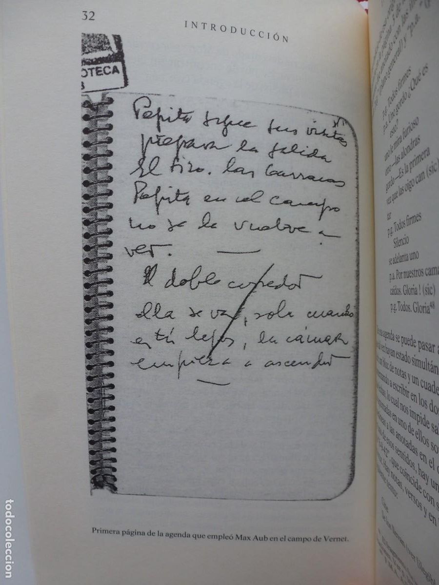 Libros de segunda mano: CAMPO FRANC&Eacute;S. MAX AUB. CL&Aacute;SICOS CASTALIA 2008. IMPECABLE. DIF&Iacute;CIL - Foto 7