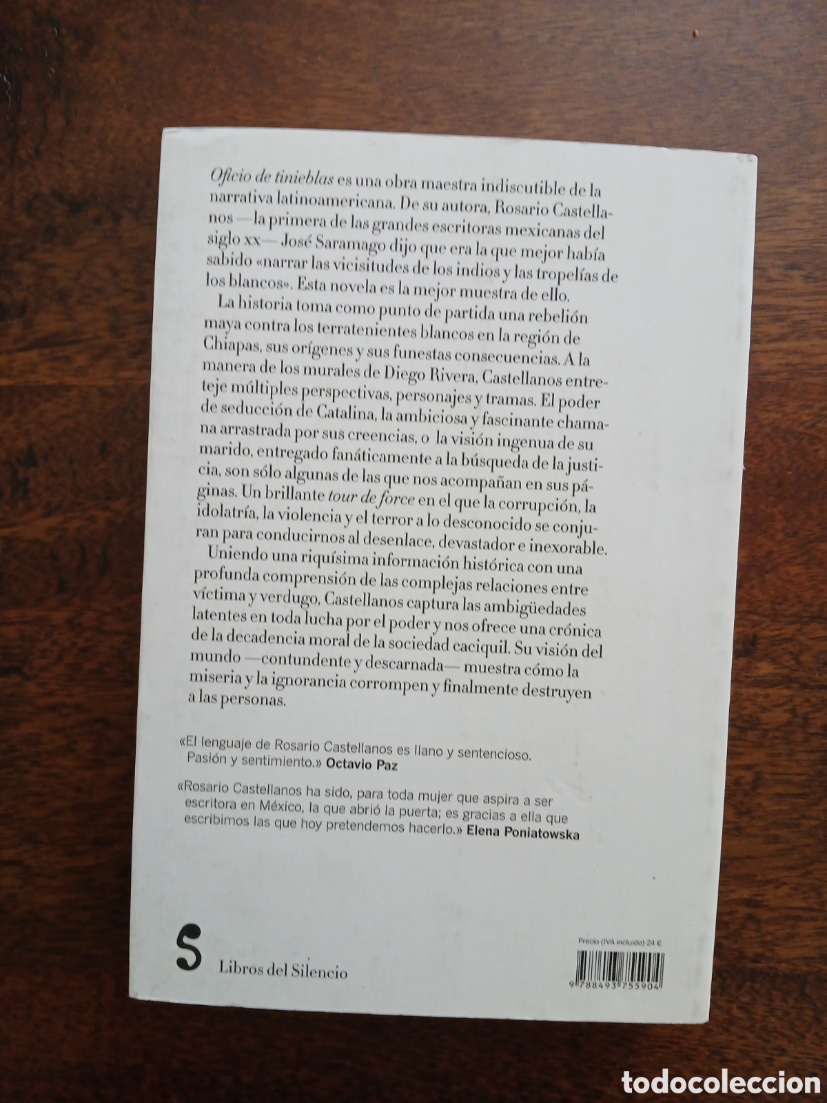 Libros de segunda mano: Oficio de Tinieblas, Rosario Castellanos - Foto 3