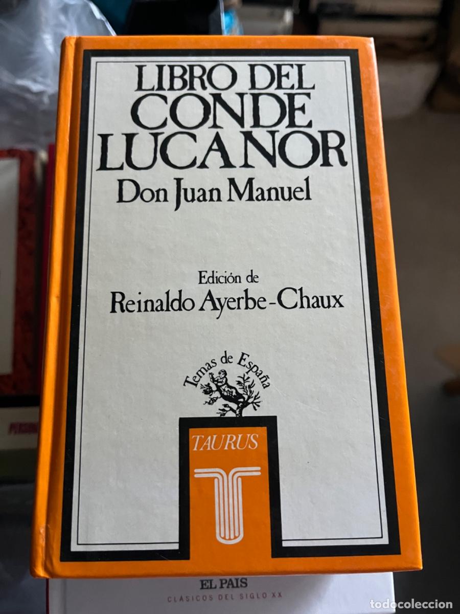 Libros de segunda mano: LIBRO DEL CONDE LUCANOR Don Juan Manuel. Editorial Taurus. - Foto 1