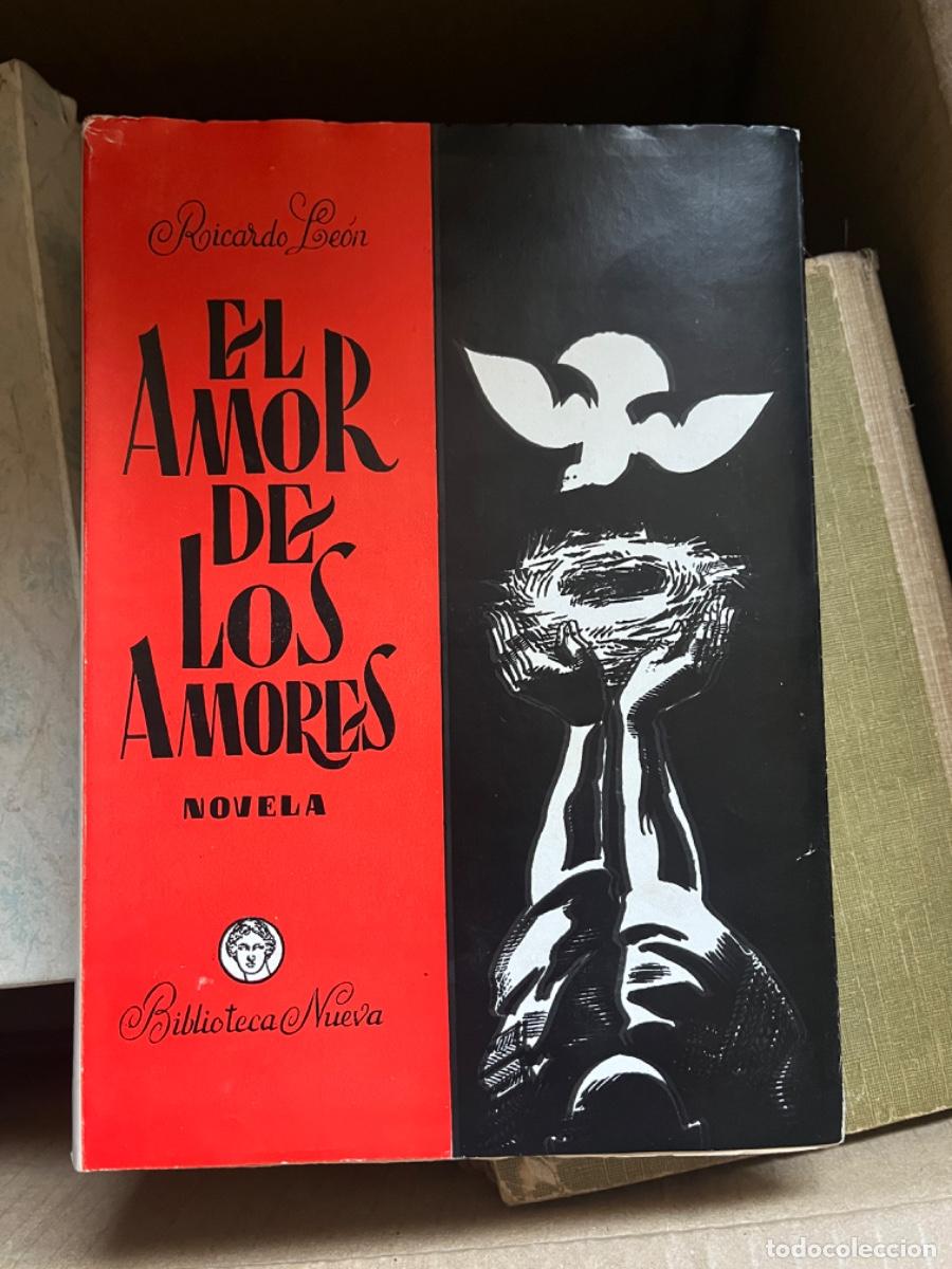 Libros de segunda mano: Ricado Le&oacute;n EL AMOR DE LOS AMORES. NOVELA.