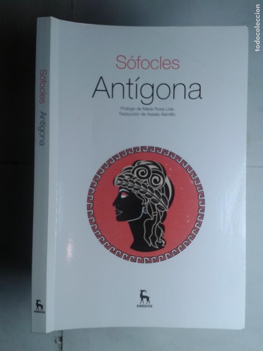 Libros de segunda mano: ANT&Iacute;GONA 2014 S&Oacute;FOCLES 1&ordf; EDICI&Oacute;N EDITORIAL GREDOS TEXTOS CL&Aacute;SICOS - Foto 1