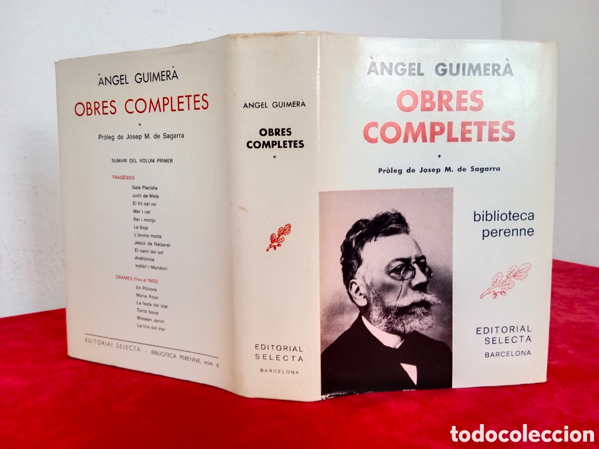 Libros de segunda mano: &Agrave;NGEL GUIMER&Agrave; ,. OBRES COMPLETES, ED. SELECTA, PRIMERA EDICI&Oacute;, 1975 - Foto 2