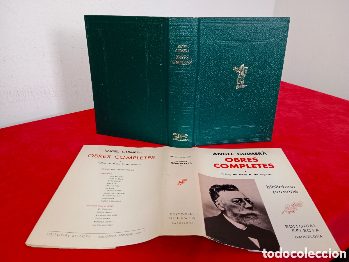 Libros de segunda mano: &Agrave;NGEL GUIMER&Agrave; ,. OBRES COMPLETES, ED. SELECTA, PRIMERA EDICI&Oacute;, 1975 - Foto 3