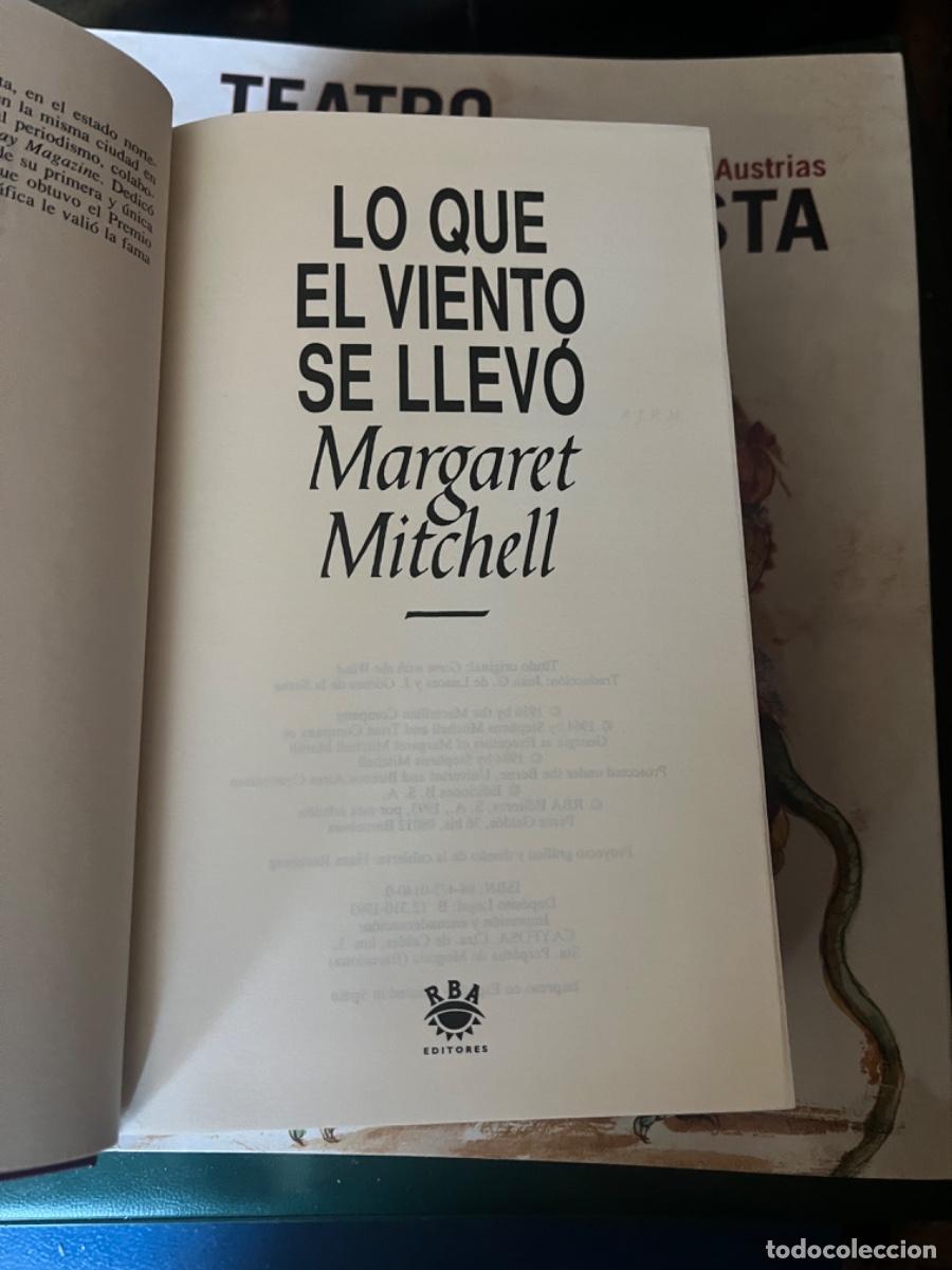 Libros de segunda mano: LO QUE EL VIENTO SE LLEVO Margaret Mitchell. - Foto 3