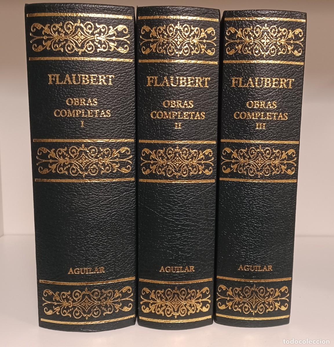 Libros de segunda mano: OBRAS COMPLETAS de FLAUBERT (EN 3 TOMOS) , Editorial RBA, 2005 - Foto 1