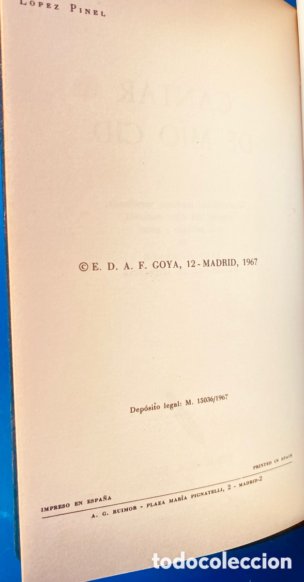 Libros de segunda mano: Cantar del mio cid (1964) - Foto 7