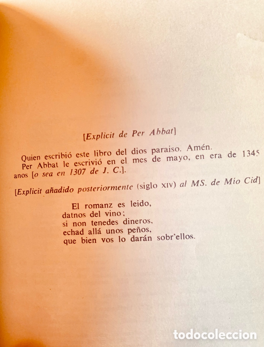 Libros de segunda mano: Cantar del mio cid (1964) - Foto 9