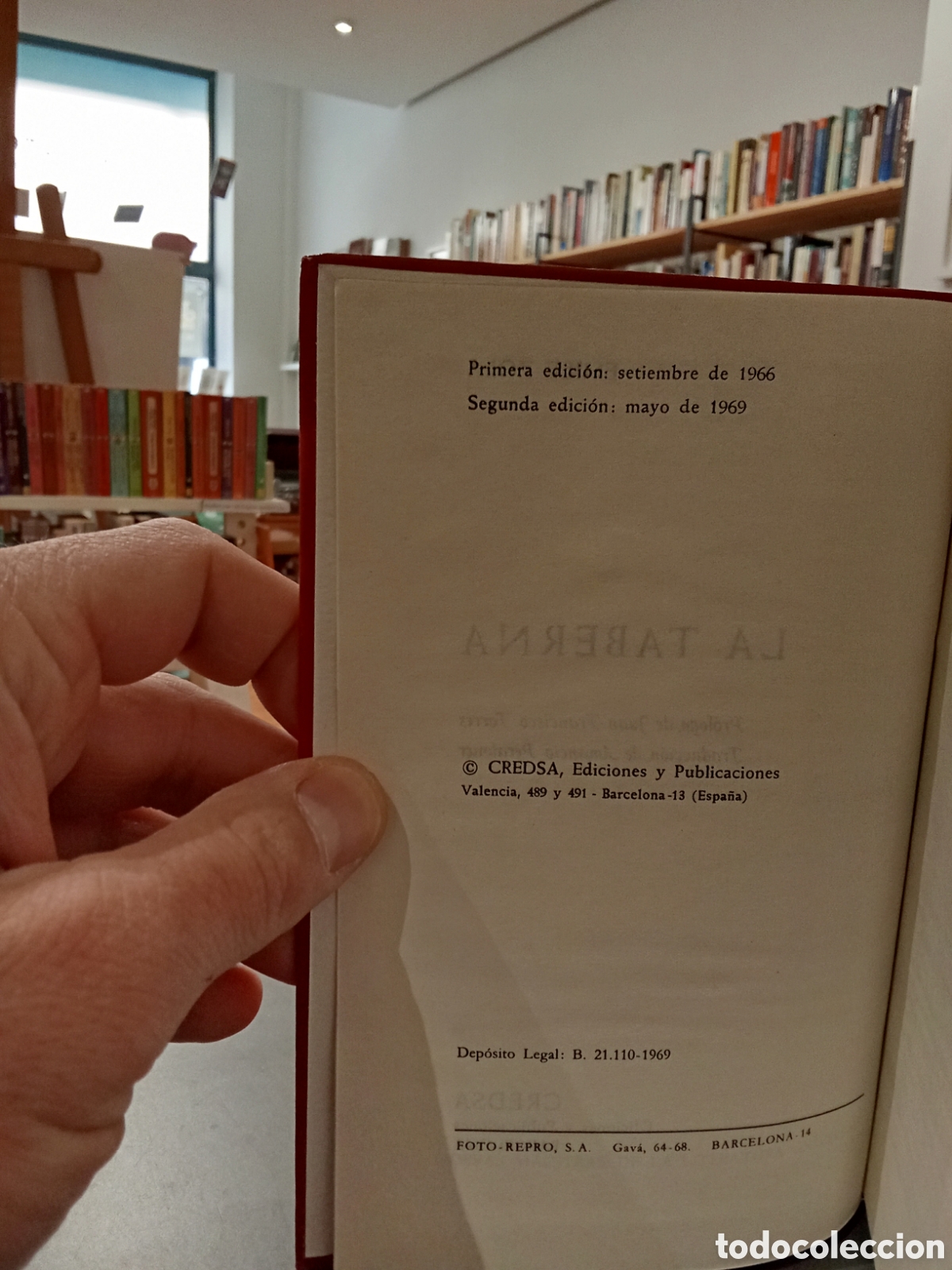Libros de segunda mano: La taberna - Emile Zola - Credsa - Foto 4