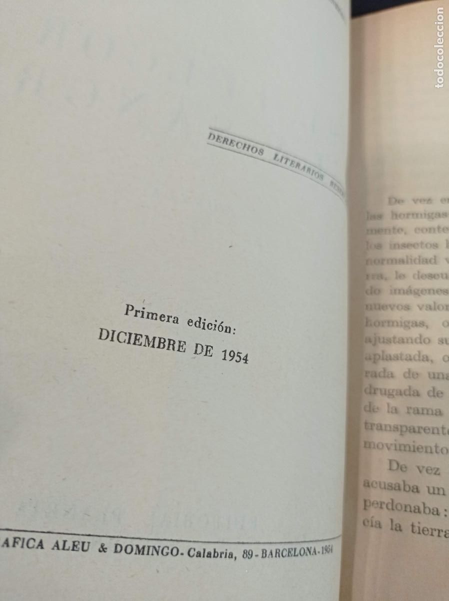 Libros de segunda mano: 1954 - IGNACIO ALDECOA. El fulgor y la sangre - PRIMERA EDICI&Oacute;N - Foto 4
