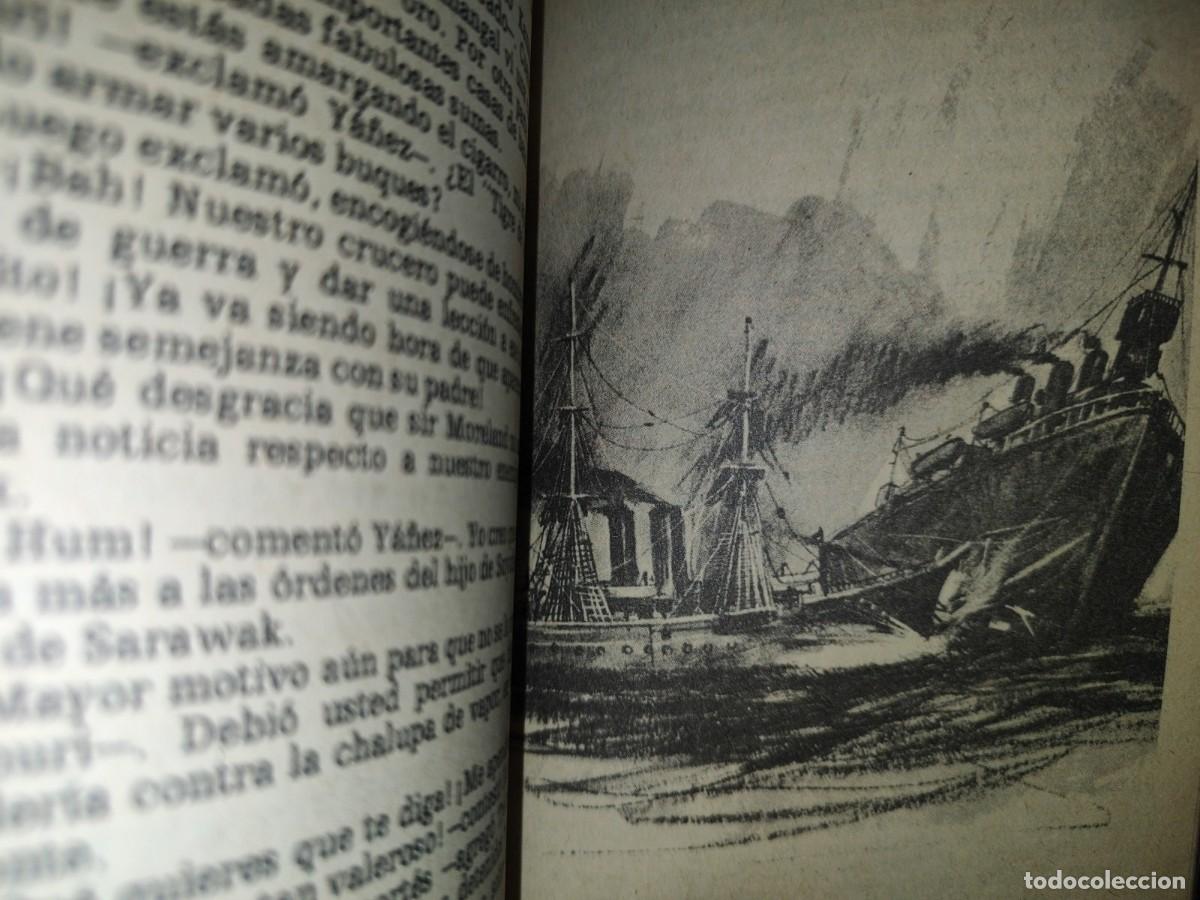 Libros de segunda mano: 152- POR EL MAR DE LA SONDA - EMILIO SALGARI - EDICIONES ORBIS, S. A. - 1987 - Foto 7