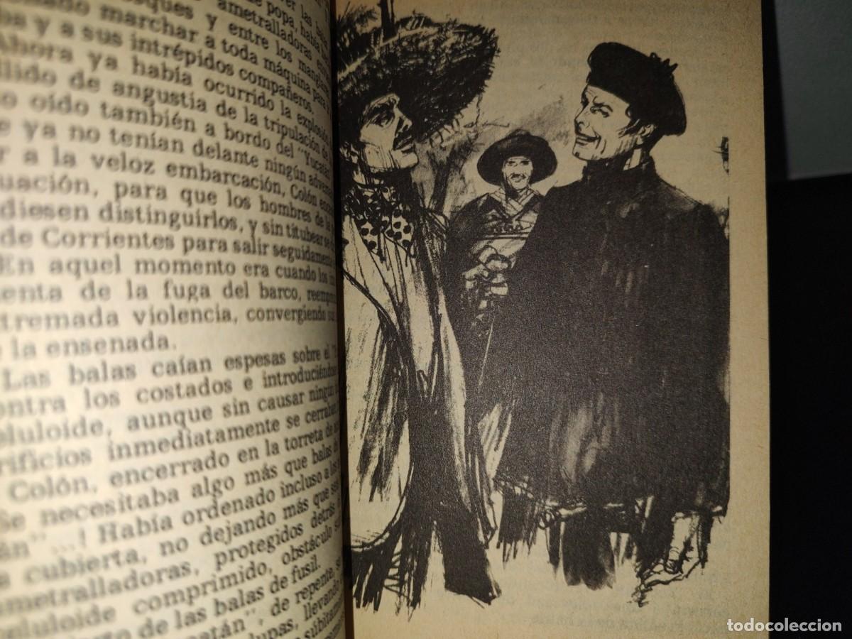Libros de segunda mano: 152- LA REBELI&Oacute;N DE CUBA - EMILIO SALGARI - EDICIONES ORBIS - 1987 - Foto 5
