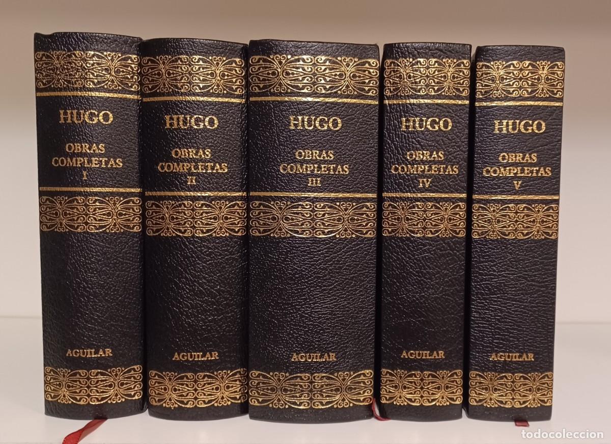 Libros de segunda mano: OBRAS COMPLETAS de VICTOR HUGO (EN 5 TOMOS) , Editorial Aguilar,2004