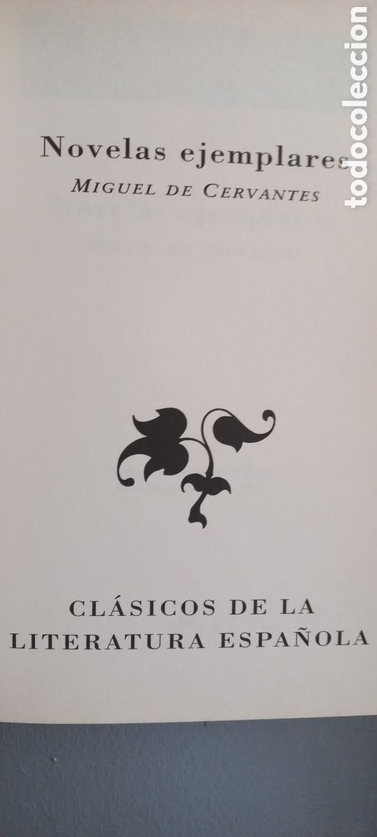Libros de segunda mano: Novelas ejemplares Miguel de Cervantes ediciones Rueda 1996 - Foto 4