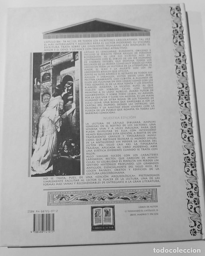 Libros de segunda mano: CATULO. A los dioses del amor, a los demonios de la lujuria - Foto 6