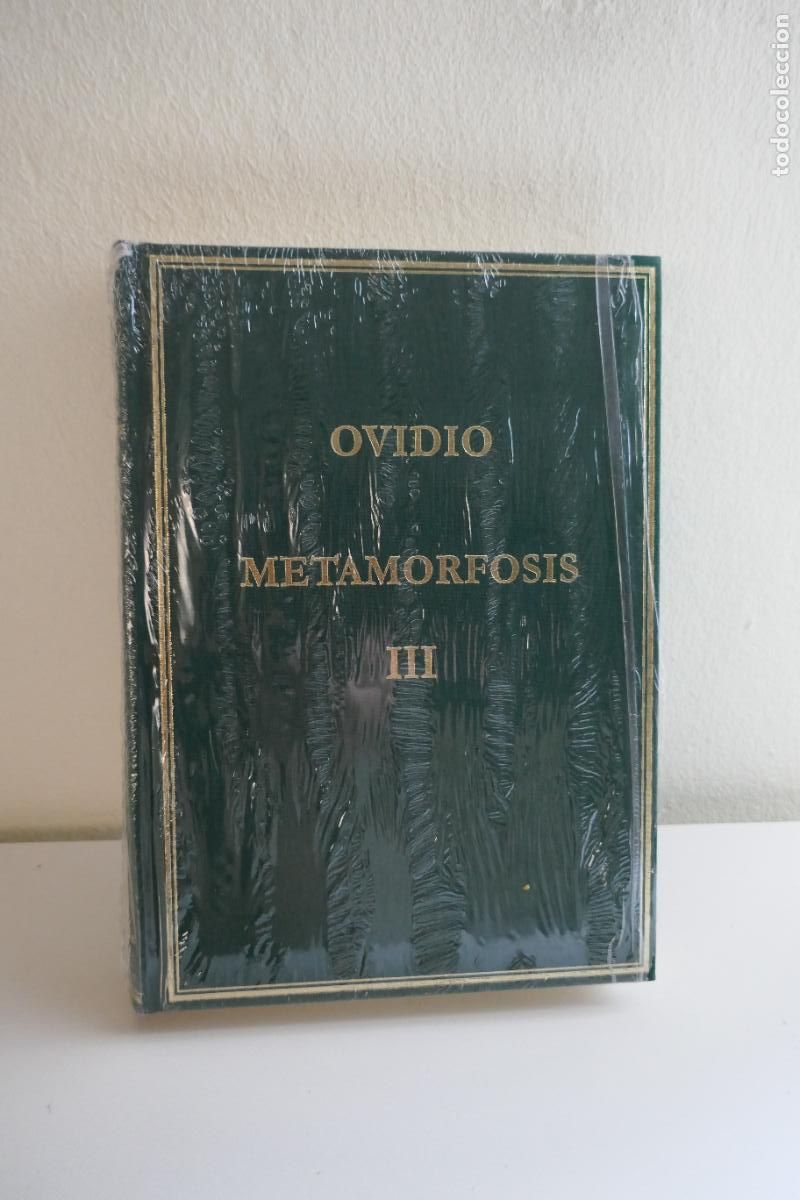 Libros de segunda mano: METAMORFOSIS - TOMO III, - OVIDIO / CSIC ALMA MATER - PRECINTADO.