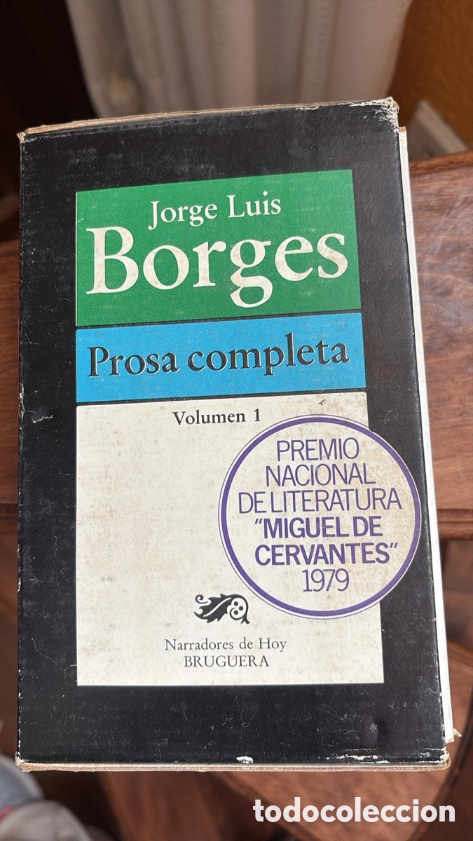 Libros de segunda mano: Borges . Prosa Completa . 2 vol&uacute;menes. - Foto 3