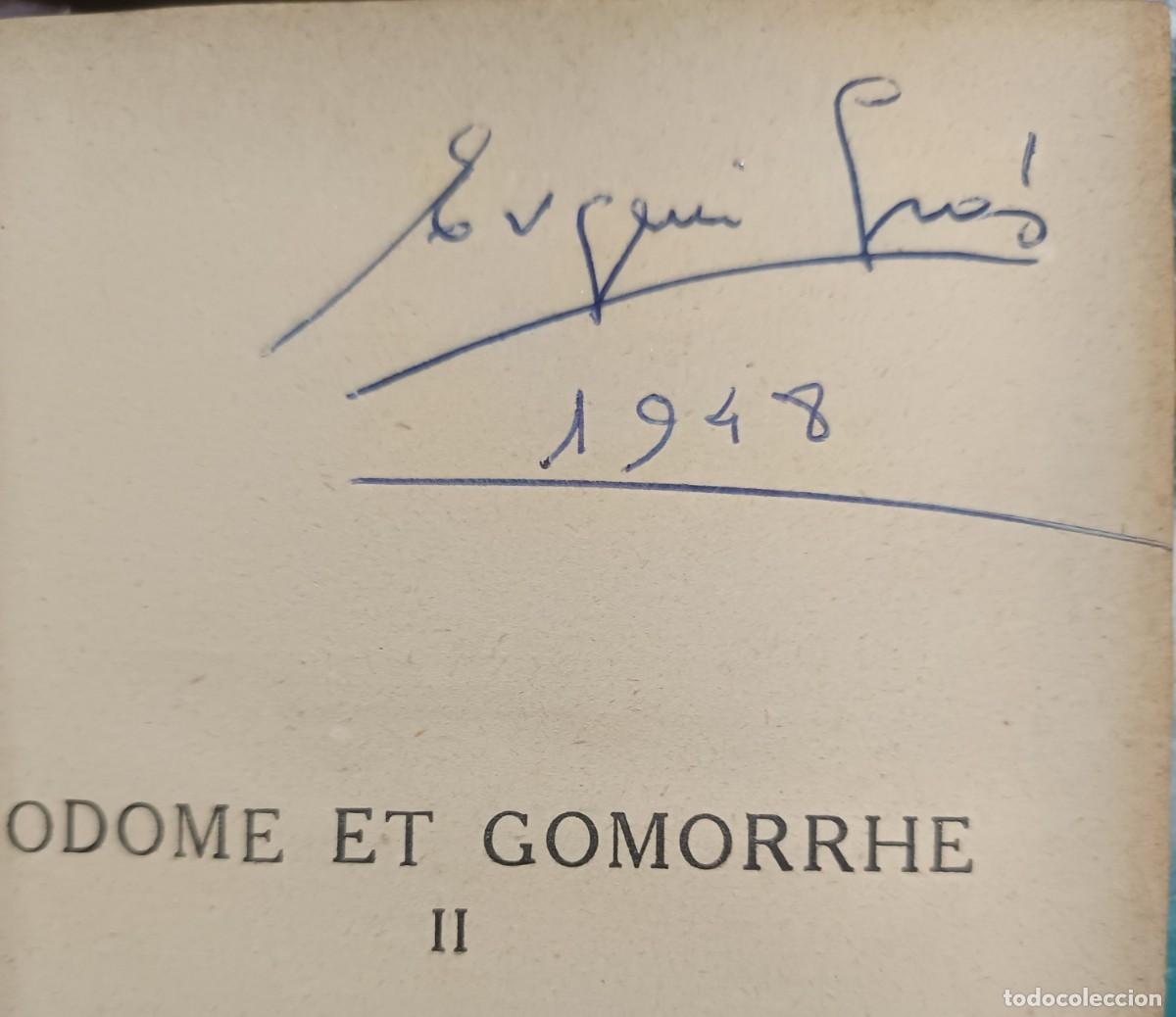 Libros de segunda mano: SODOME ET GOMORRE - 3 TOMOS - MARCEL PROUST - Foto 5