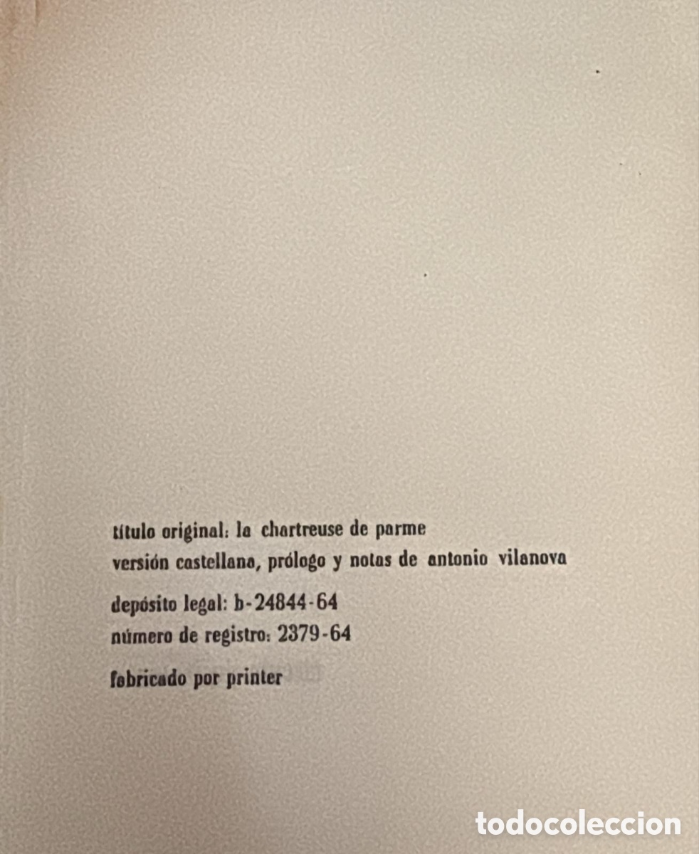 Libros de segunda mano: STENDHAL; La cartuja de Parma ; Rojo y negro - Foto 3