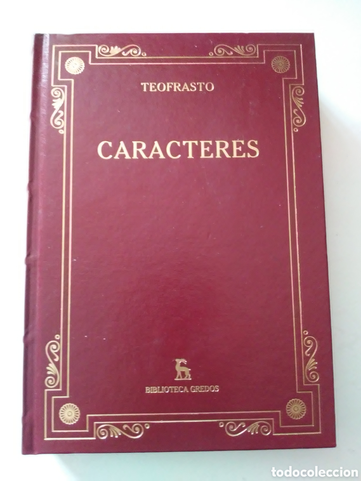 Libros de segunda mano: Caracteres / Teofrasto / Ediciones Gredos RBA en Barcelona 2007 - Foto 1