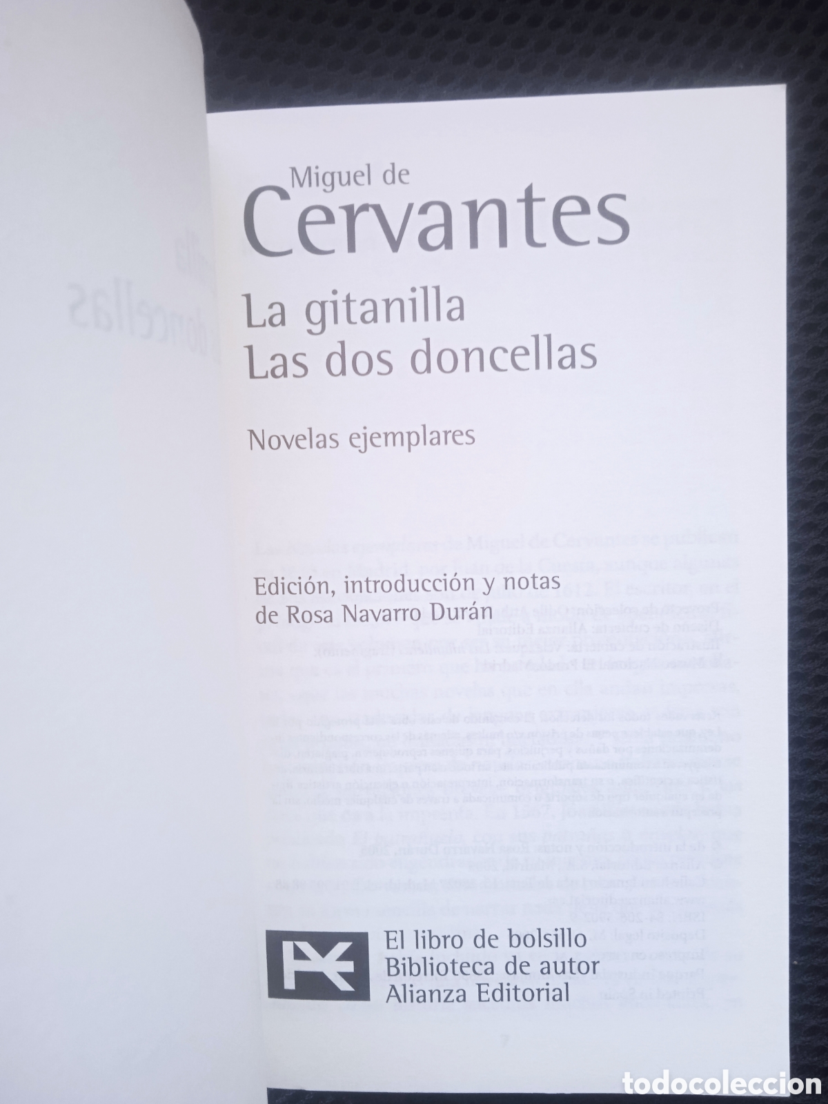 Libros de segunda mano: La Gitanilla / Las Dos Doncellas / Cervantes - Foto 4