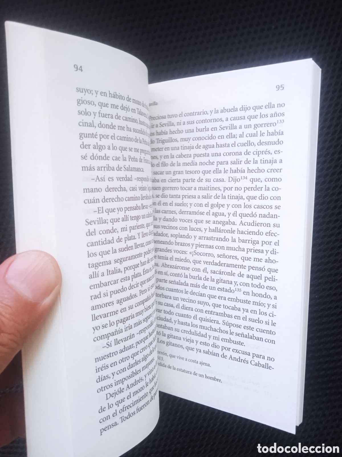 Libros de segunda mano: La Gitanilla / Las Dos Doncellas / Cervantes - Foto 6