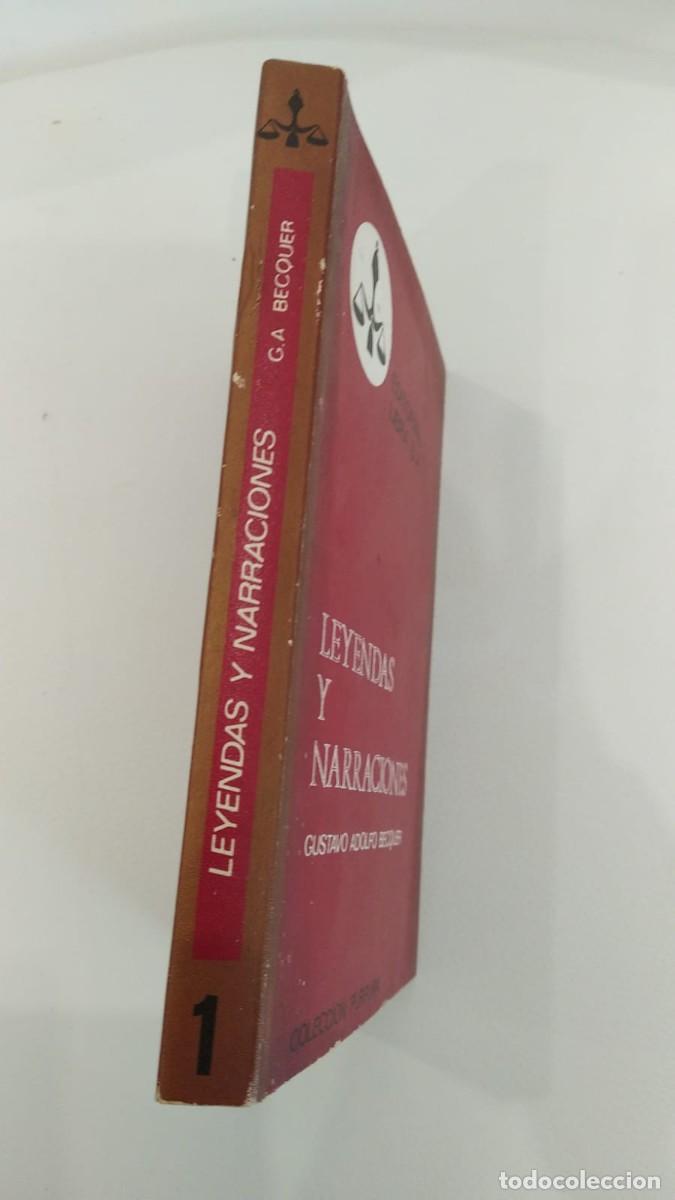 Libros de segunda mano: LEYENDAS Y NARRACIONES / GUSTAVO ADOLFO BECQUER - Foto 2