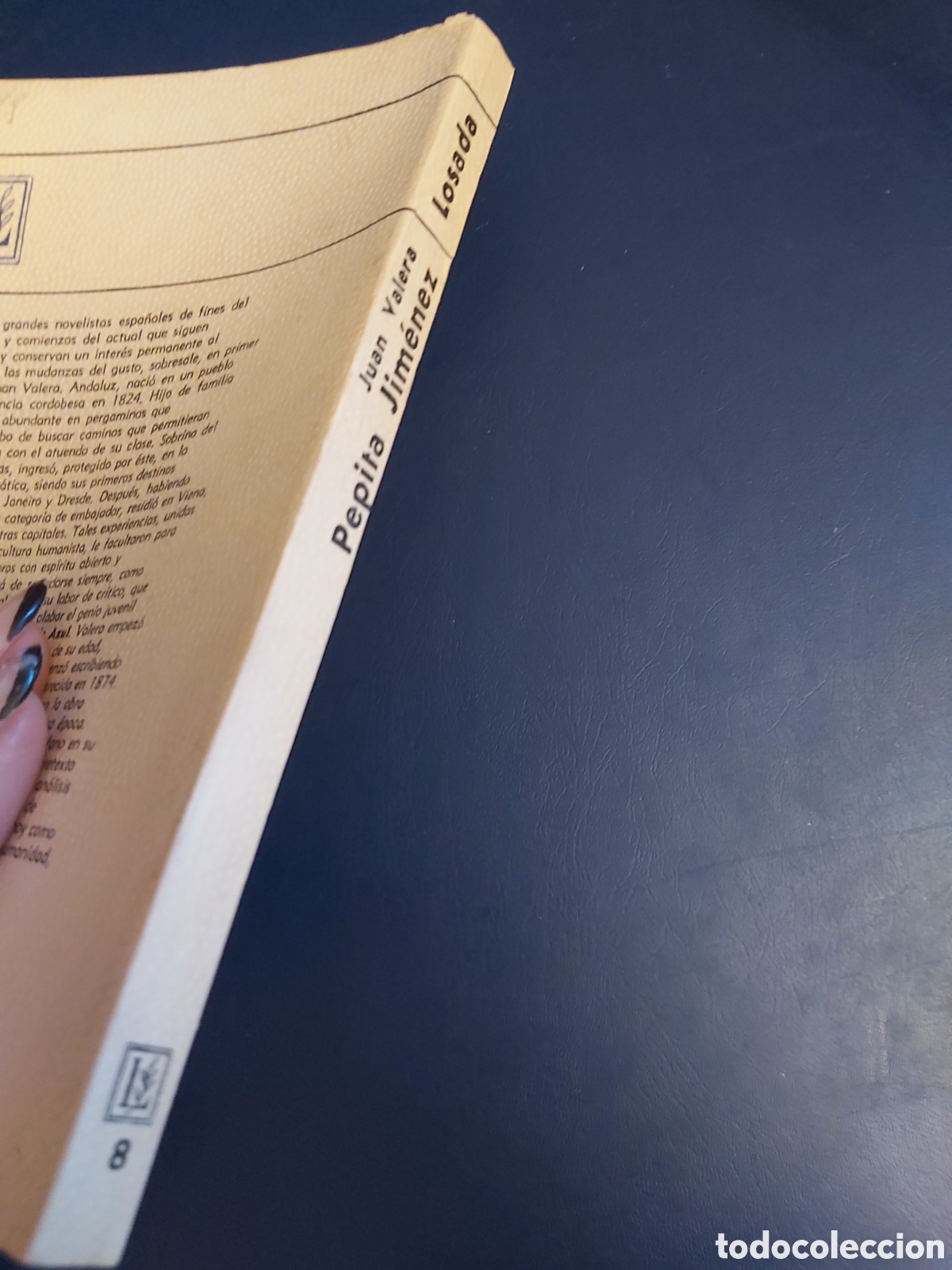 Libros de segunda mano: PEPITA JIM&Eacute;NEZ JUAN VALERA LOSADA 1973 - Foto 2