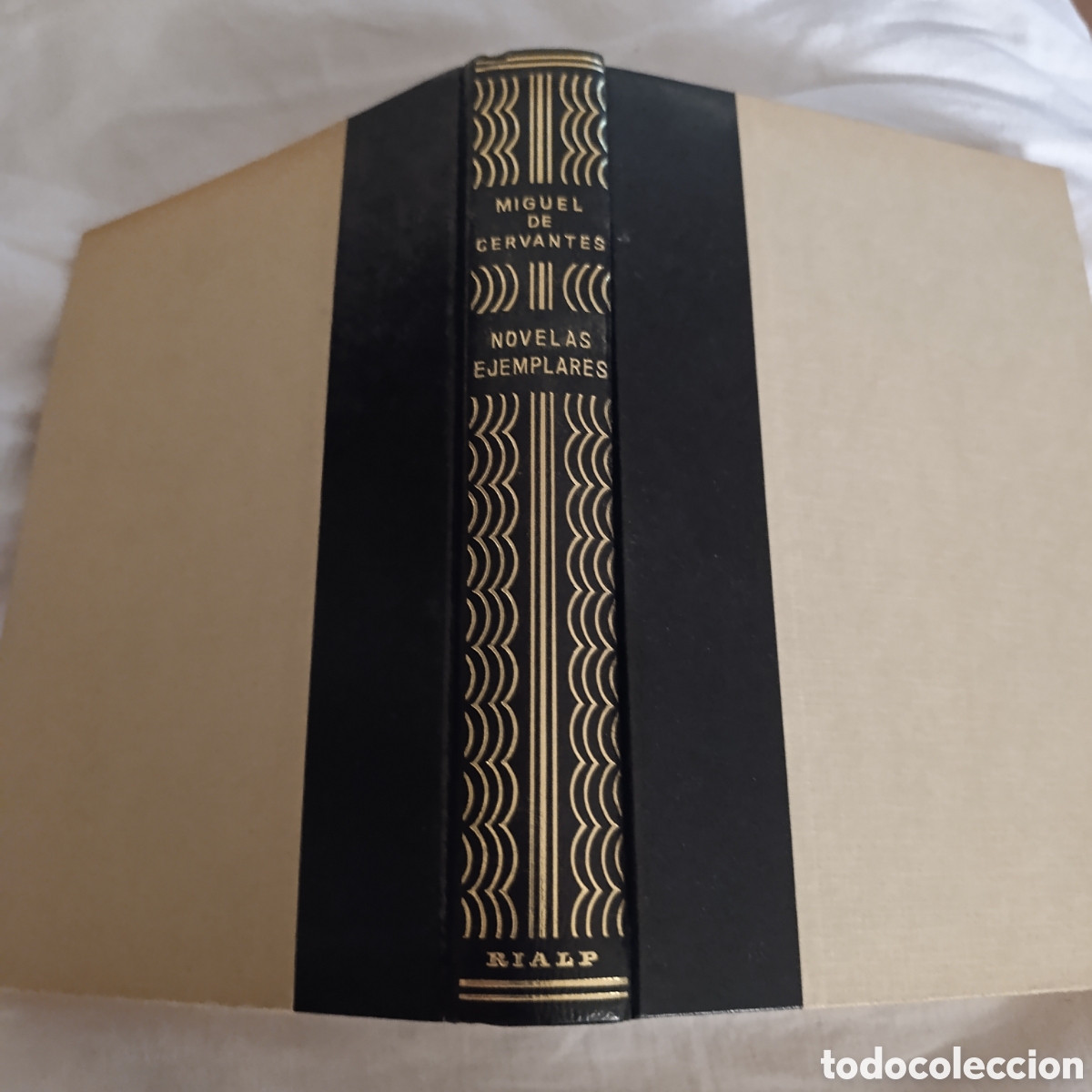 Libros de segunda mano: MIGUEL DE CERVANTES, NOVELAS EJEMPLARES,EDICIONES RIALP,A&Ntilde;O 1969 - Foto 2