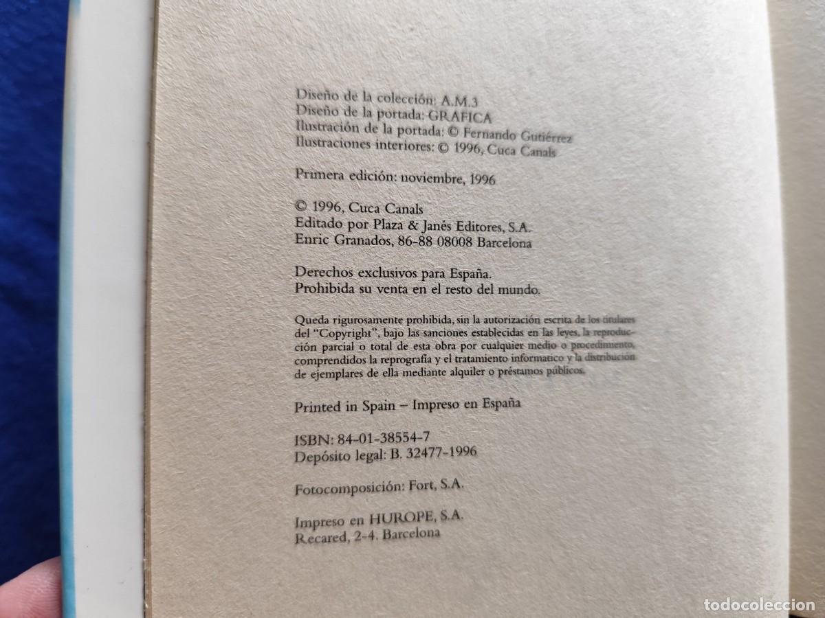 Libros de segunda mano: Berta la Larga Cuca Canals Ed. Plaza Janes 1996 - Foto 8