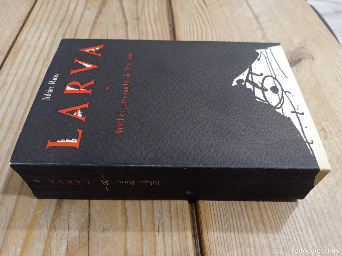 Libros de segunda mano: 1983 - JULI&Aacute;N RIOS. Larva - PRIMERA EDICI&Oacute;N - Foto 1