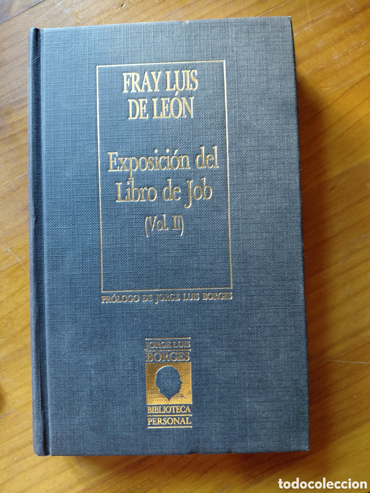 Libros de segunda mano: EXPOSICI&Oacute;N DEL LIBRO DE JOB (VOL II) FRAY LUIS DE LEON - Foto 1