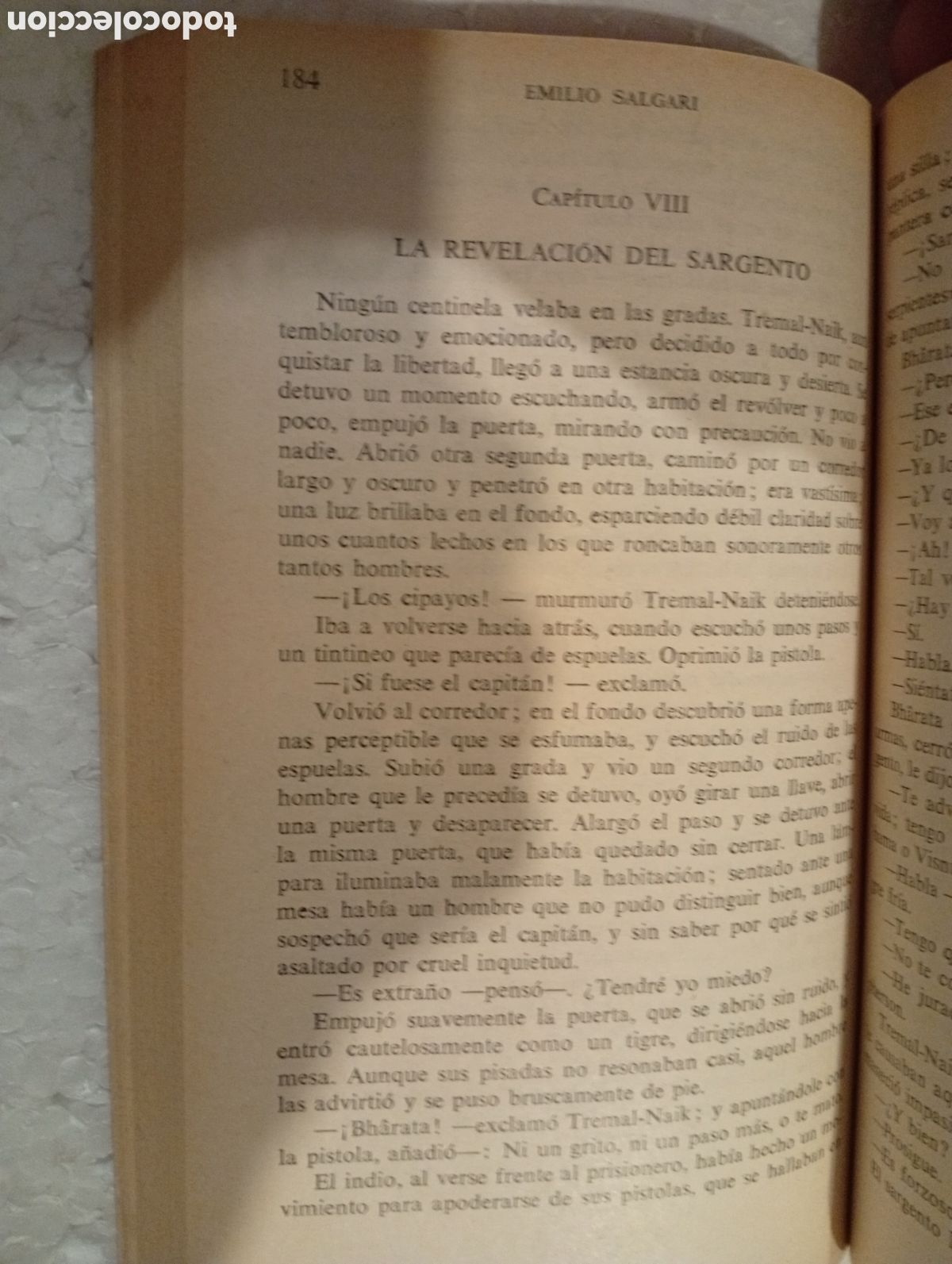 Libros de segunda mano: LOS MISTERIOS DE LA INDIA. EMILIO SALGARI. SOPENA. 1963. - Foto 10