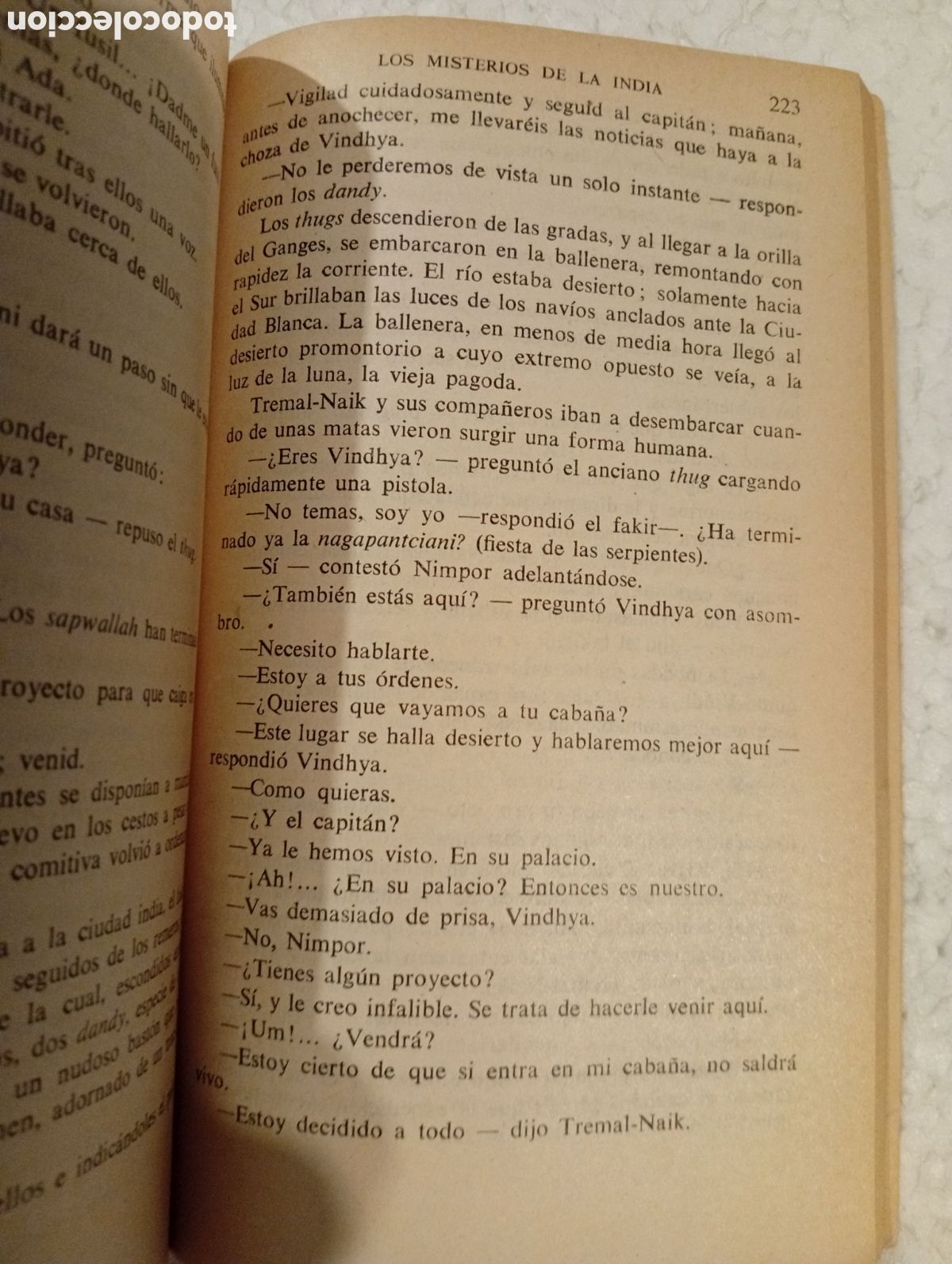 Libros de segunda mano: LOS MISTERIOS DE LA INDIA. EMILIO SALGARI. SOPENA. 1963. - Foto 11