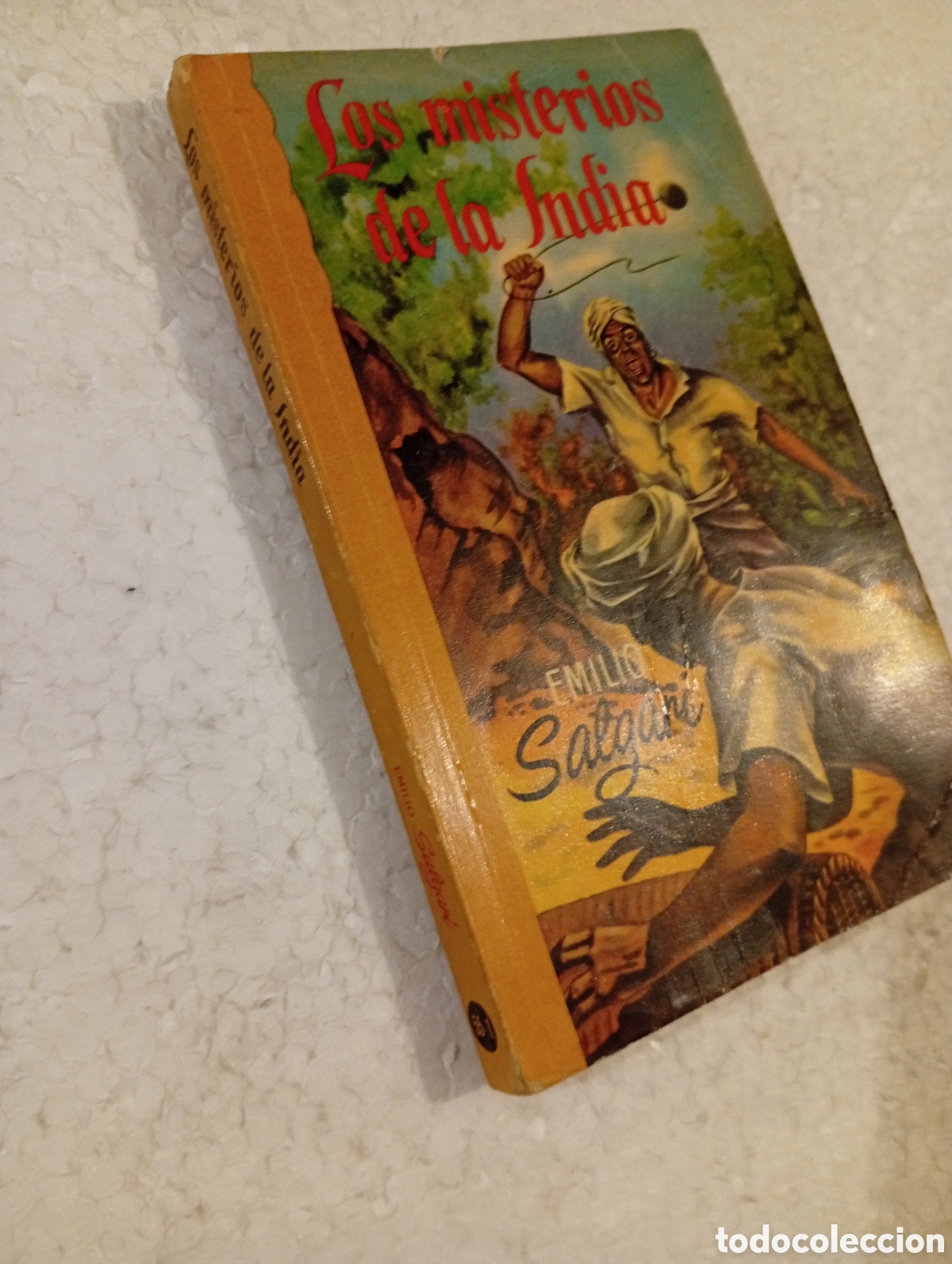 Libros de segunda mano: LOS MISTERIOS DE LA INDIA. EMILIO SALGARI. SOPENA. 1963. - Foto 12